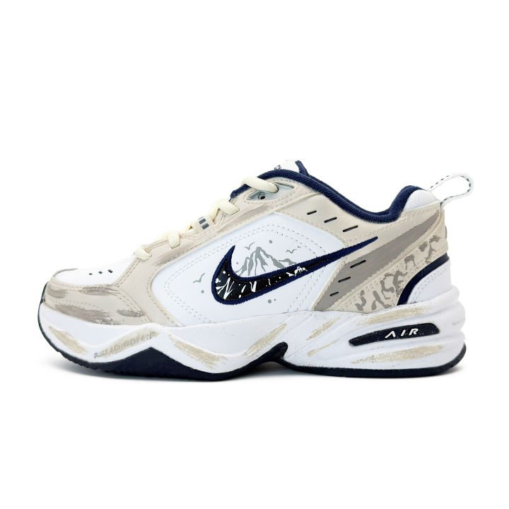 Nike Nike Air Monarch 4 Abrasion Resistant Abrasion Resistant Low top Chunky Sneakers Unisex Brown