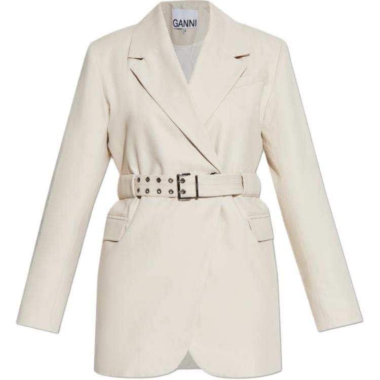 GANNI Ganni Melange Tailoring Blazer