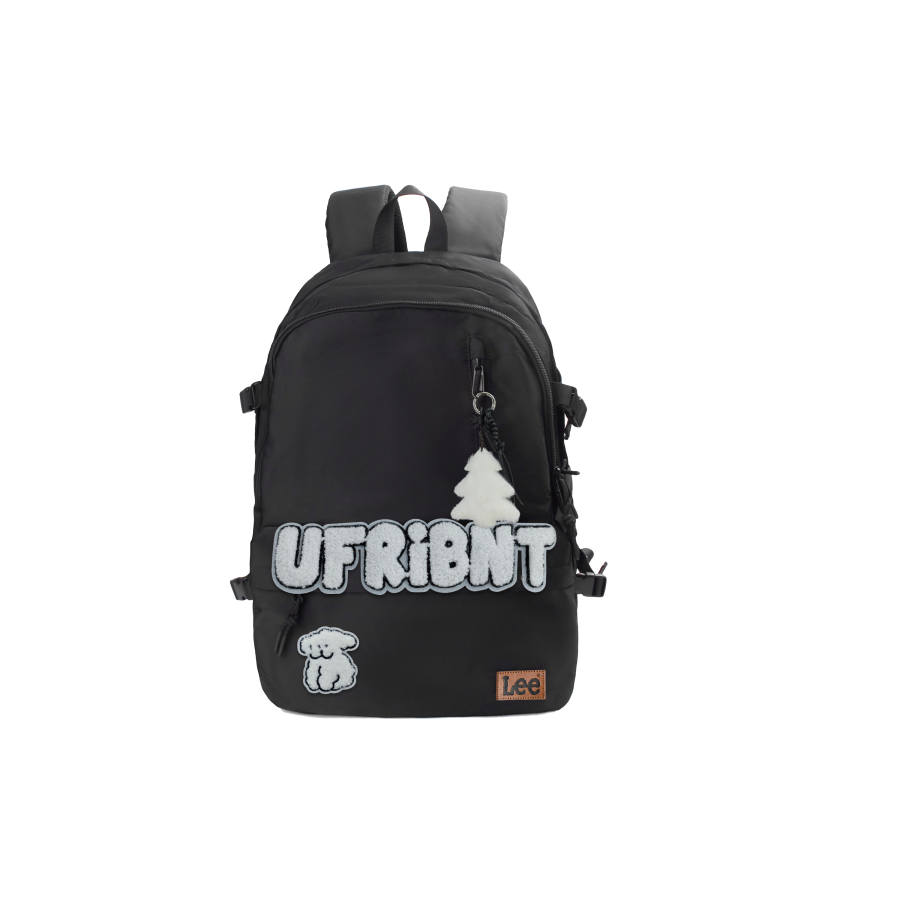Lee Lee Fabric Backpack Regular Unisex Black
