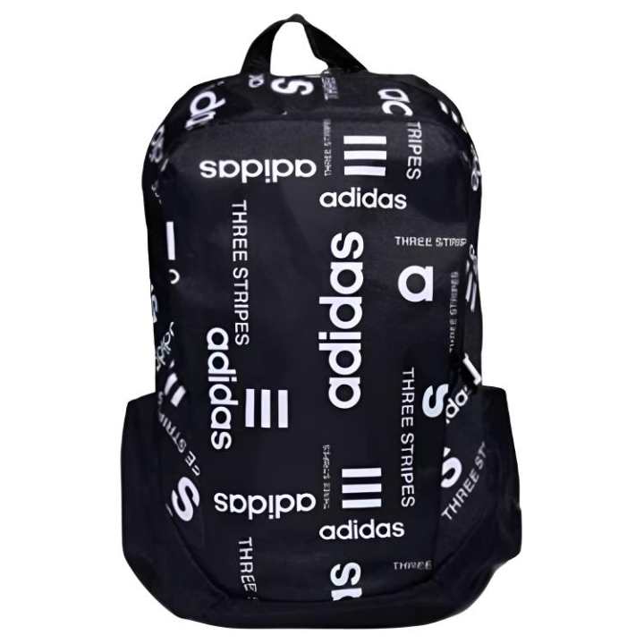 Adidas Adidas All Over Print Polyester Backpack Regular Men's Black