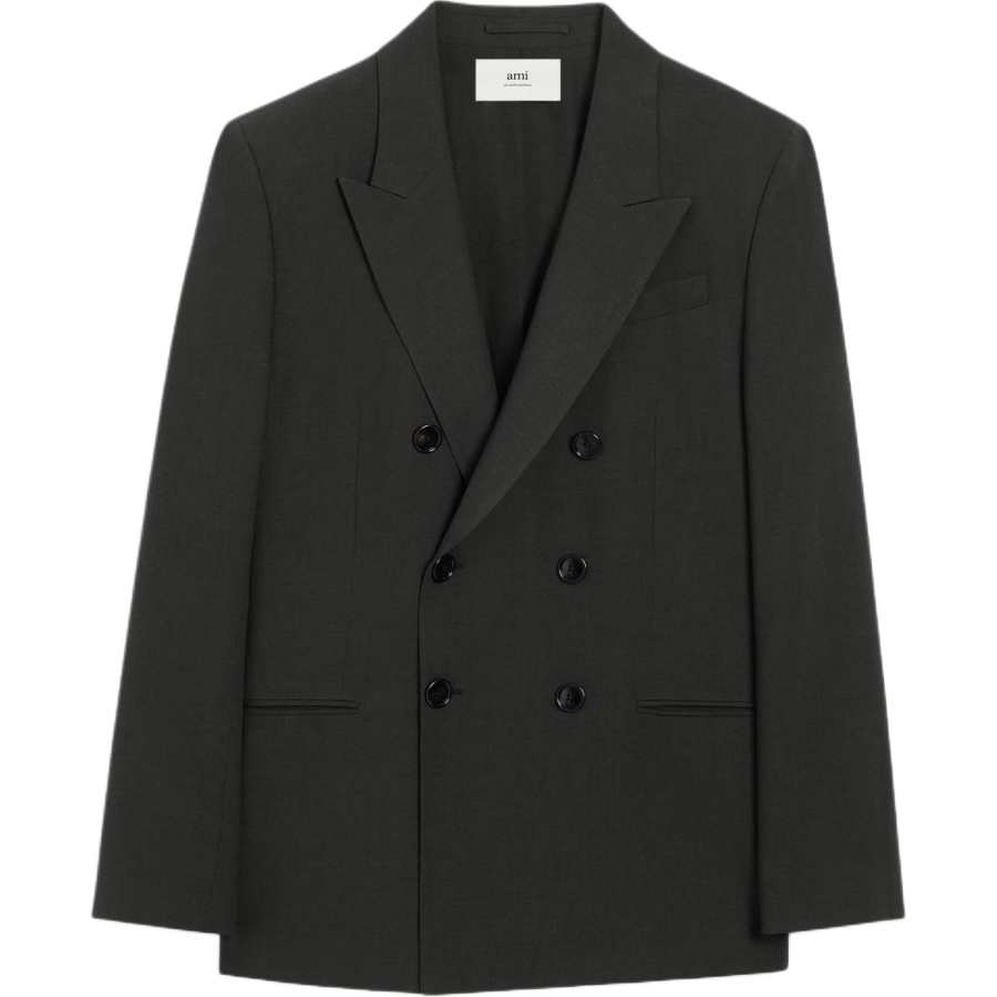 AMIPARIS Amiparis double-breasted wool blazer