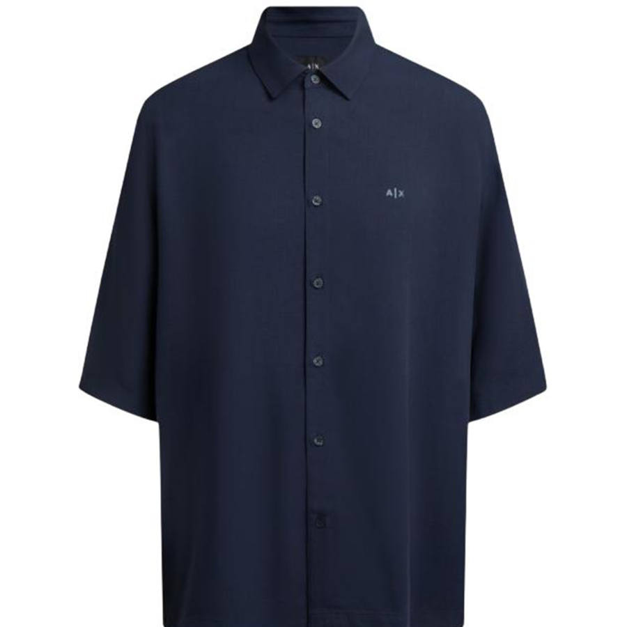ARMANI EXCHANGE ARMANI EXCHANGEAE SS24 Shirt Men's Dark Blue