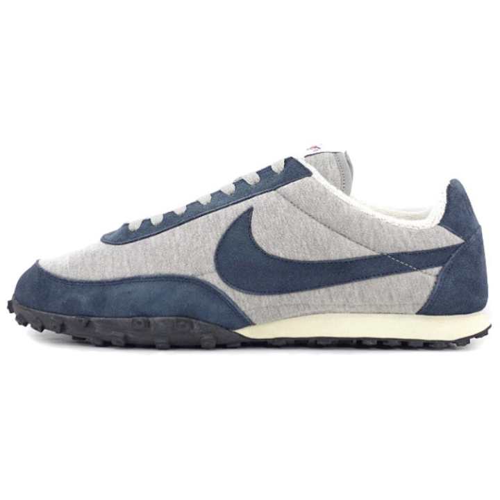 Nike Loopwheeler x Nike Waffle Racer Racing Shoes Men's Light Gray