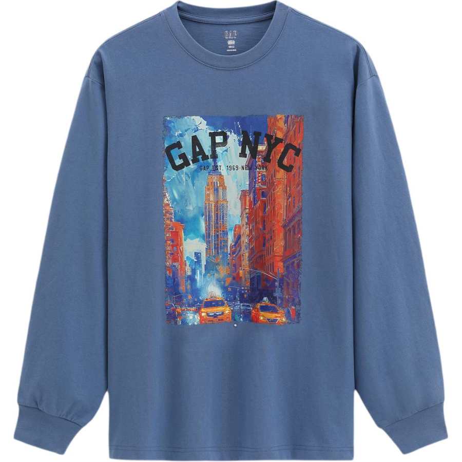 GAP GAP T Shirts Unisex Crew Neck Moderate