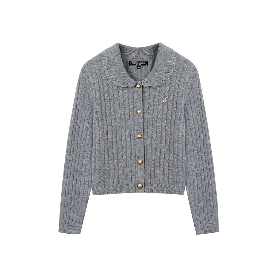 Teenie Weenie Knitwear Women's Peter Pan Collar Moderate