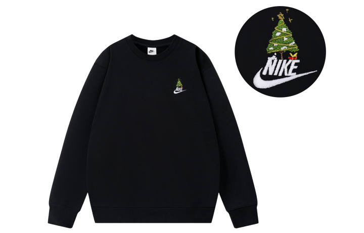 Nike Nike Sweatshirts Unisex Black Crew Neck Moderate Regular