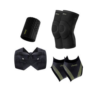 Jeep Protective Gear Sets Hiking Basketball Tennis Badminton Running Cycling Unisex