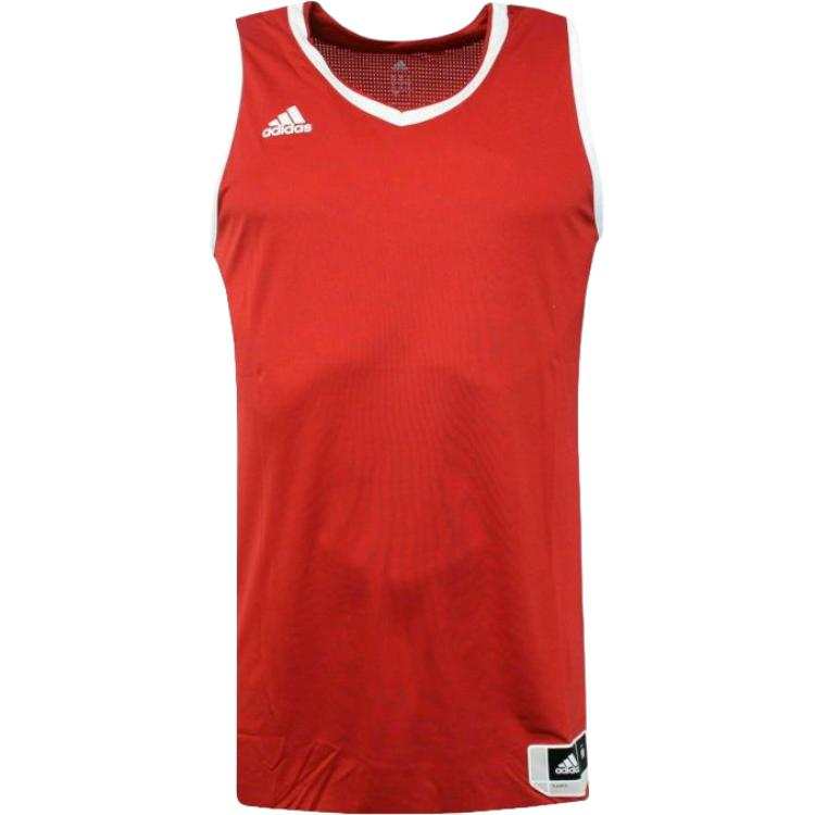 Adidas Adidas Clothing Tank Tops Men's Red V Neck Moderate Other