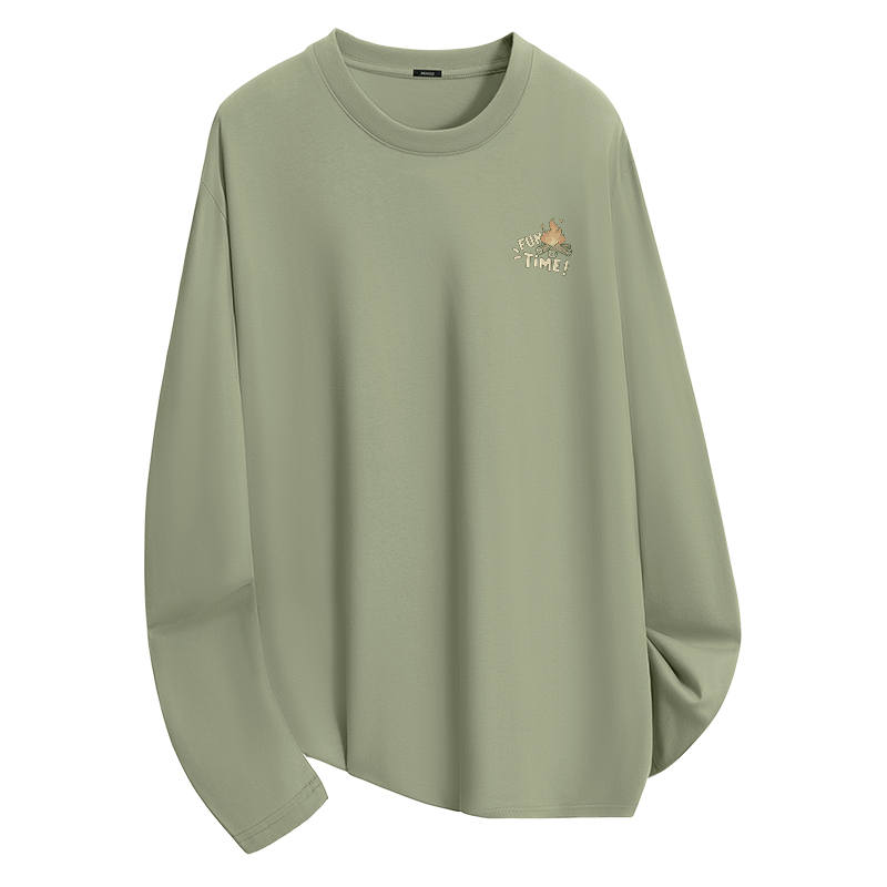 MINISO T Shirts Unisex Crew Neck Moderate Straight Fit