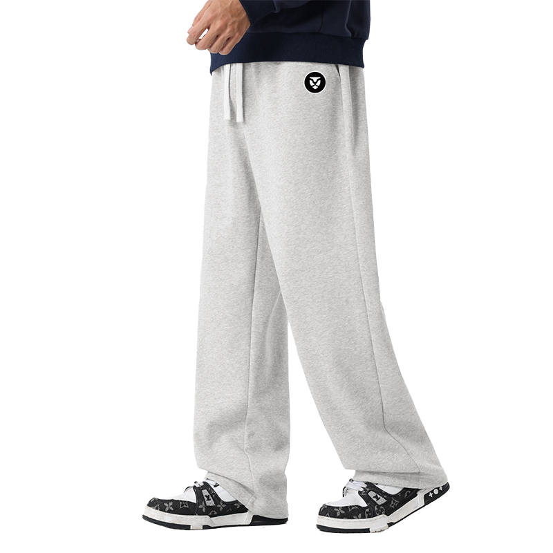 Tonlion Casual Pants Unisex Moderate Straight Fit Pants
