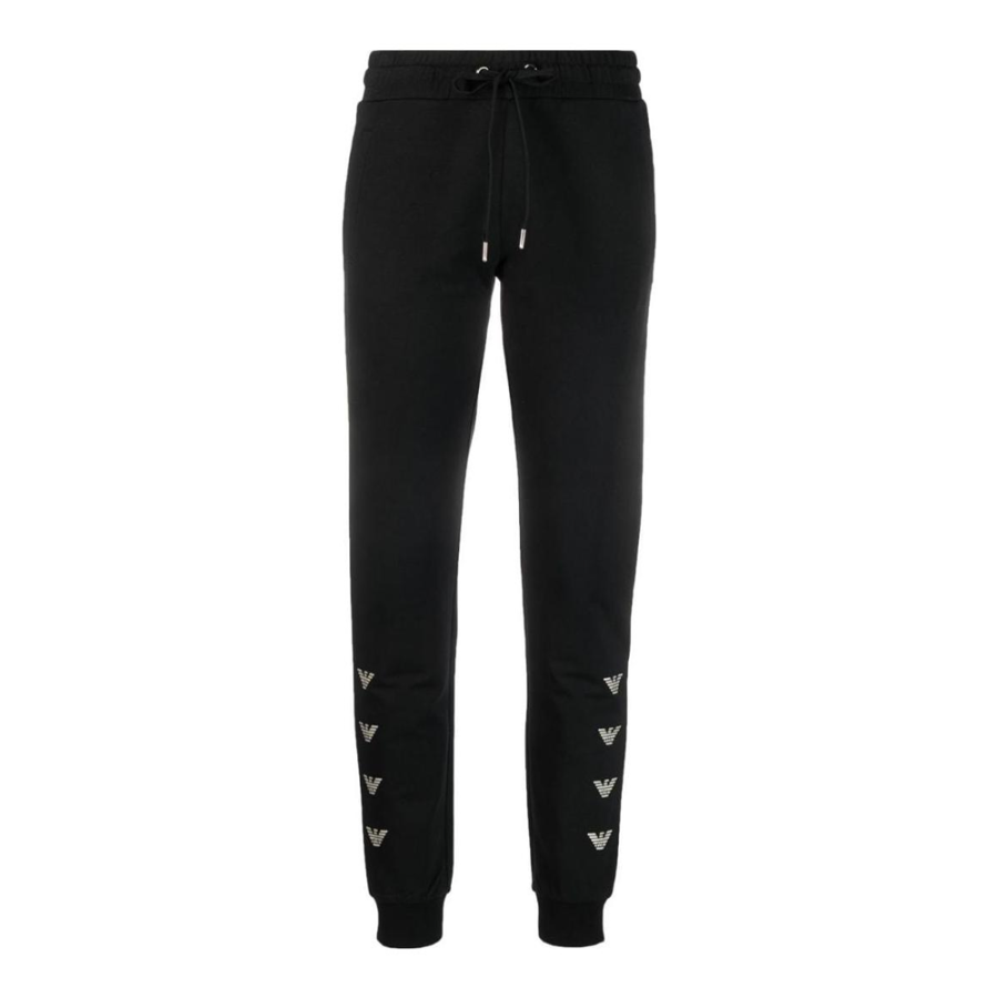 EMPORIO ARMANI 【Previous Season】logo-print tapered track pants