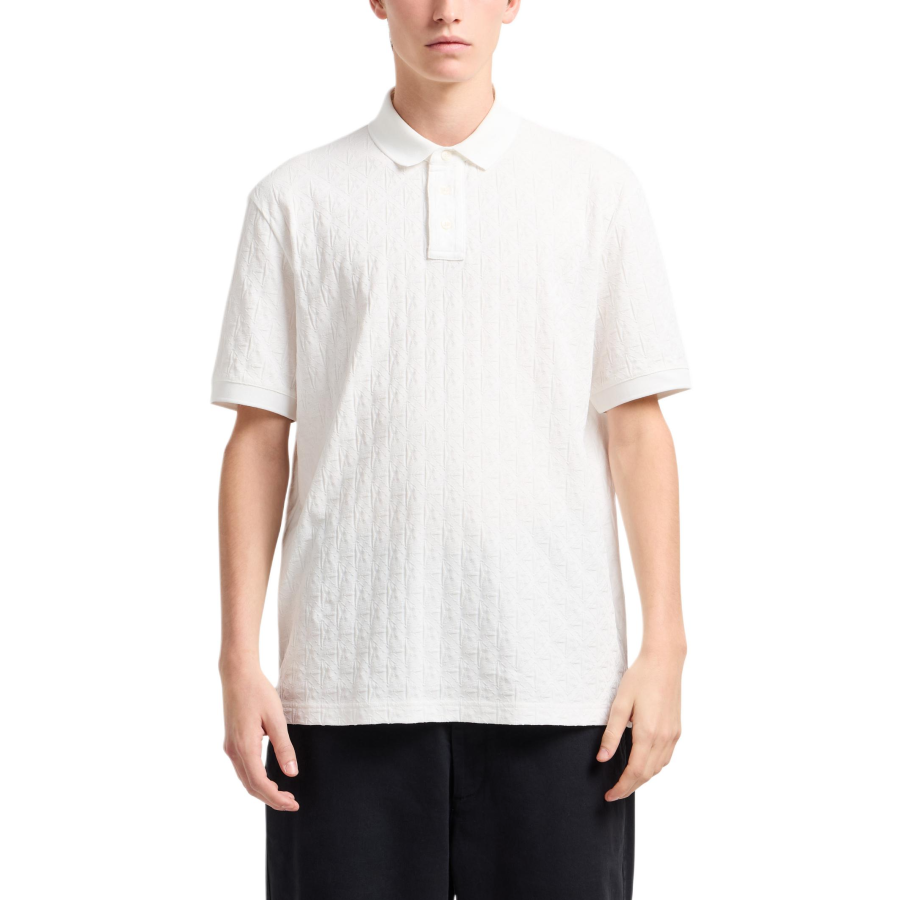 ARMANI EXCHANGE ARMANI EXCHANGEAE Polo Shirt Men's White
