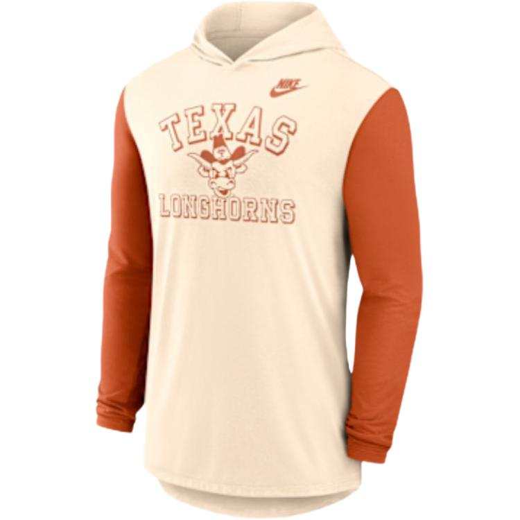Nike Nike Texas Legacy Men's Nike Dri FIT College Long Sleeve Hooded T Shirt