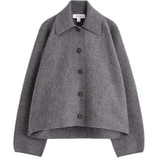 COS Jackets Women's Gray Lapel Moderate Other