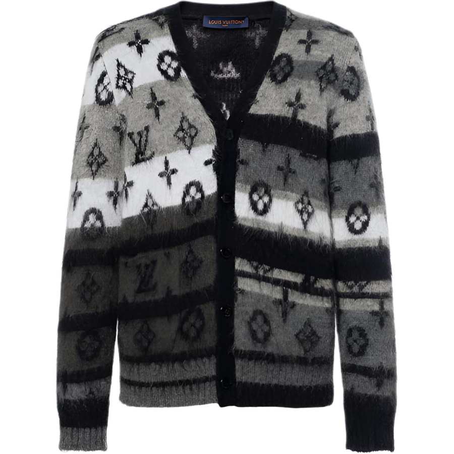 LOUIS VUITTON FW23 Knitwear Men's Black