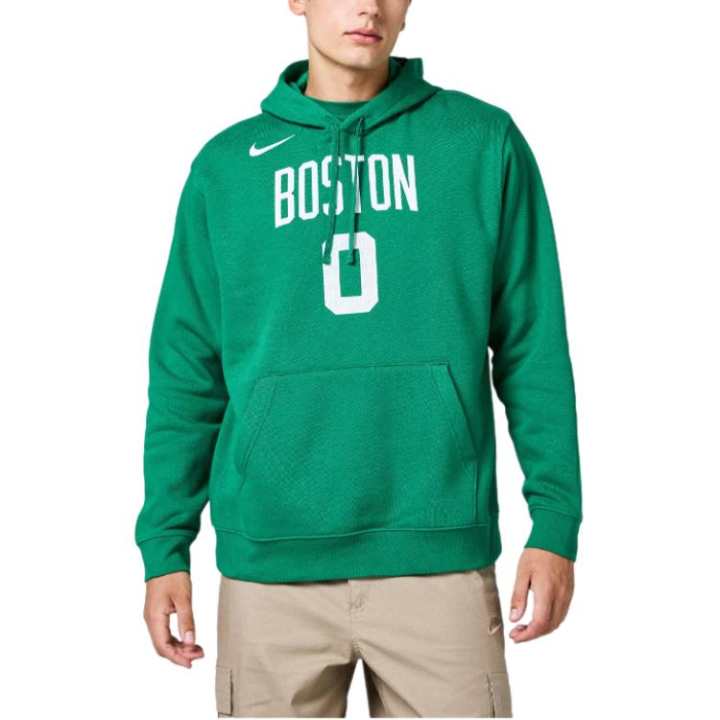 Nike Nike Clothing Sweatshirts Men's Green Hooded Moderate