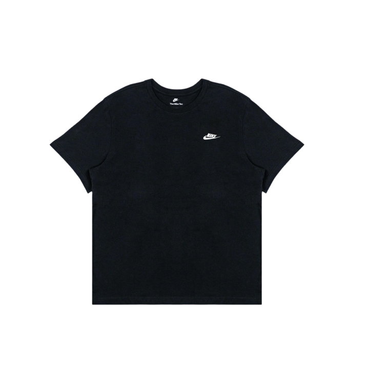 Nike Nike T Shirts Men's Black Crew Neck Moderate Straight Fit