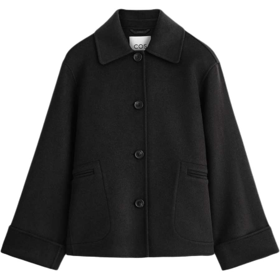 COS COS Jackets Women's Black Moderate