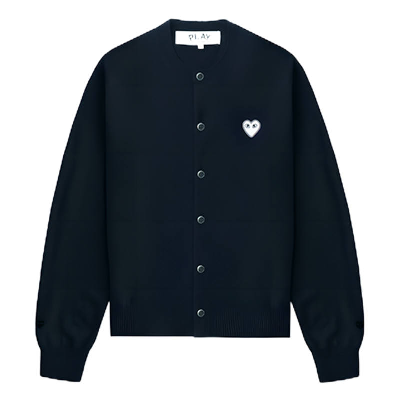 CDG Play Knitwear Unisex Crew Neck Moderate