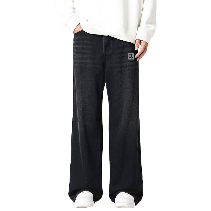 Tonlion Jeans Unisex Moderate Straight Fit Pants