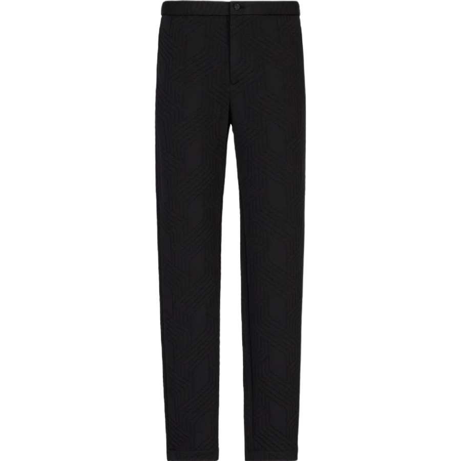 EMPORIO ARMANI FW22 Casual Pants Men's Black