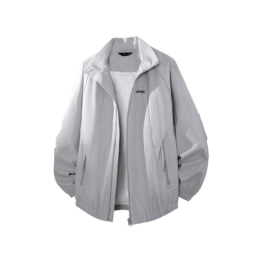 Jeep Logo Hooded Long Sleeved Jackets & Coats Unisex