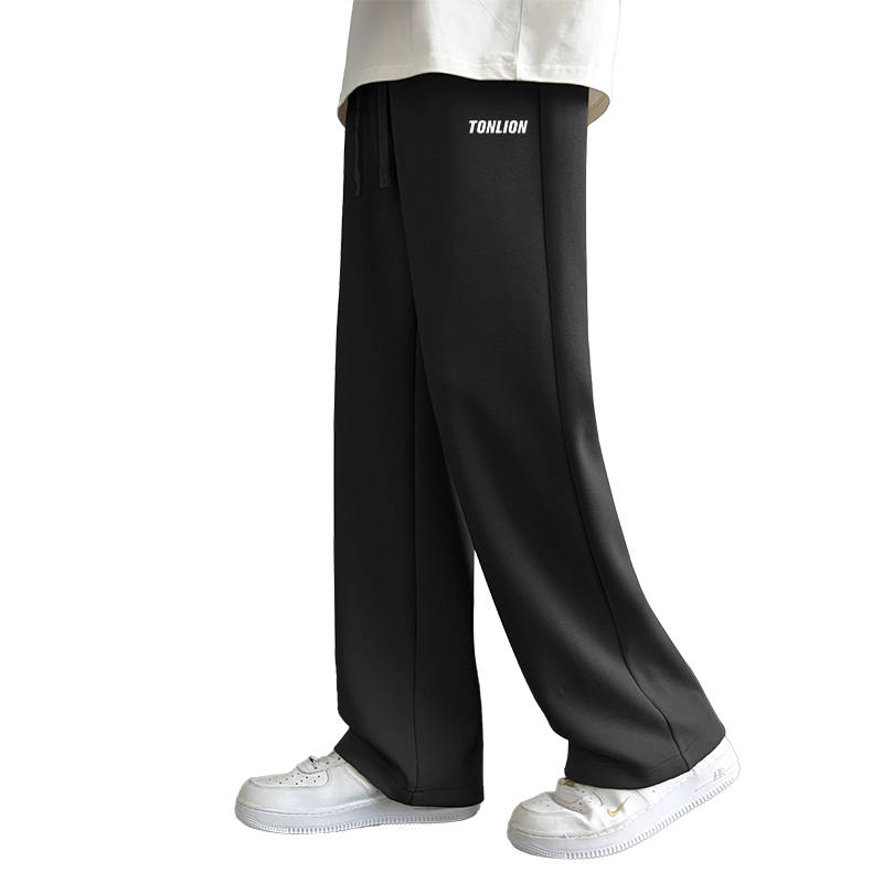 Tonlion Casual Pants Unisex Moderate Sweatpants