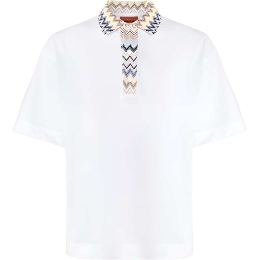 MISSONI Chevron trim Polo Shirt