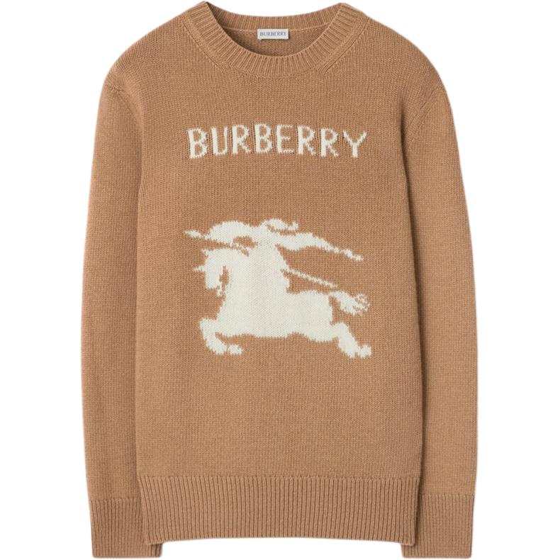Burberry Burberry equestrian-knight wool-blend sweater