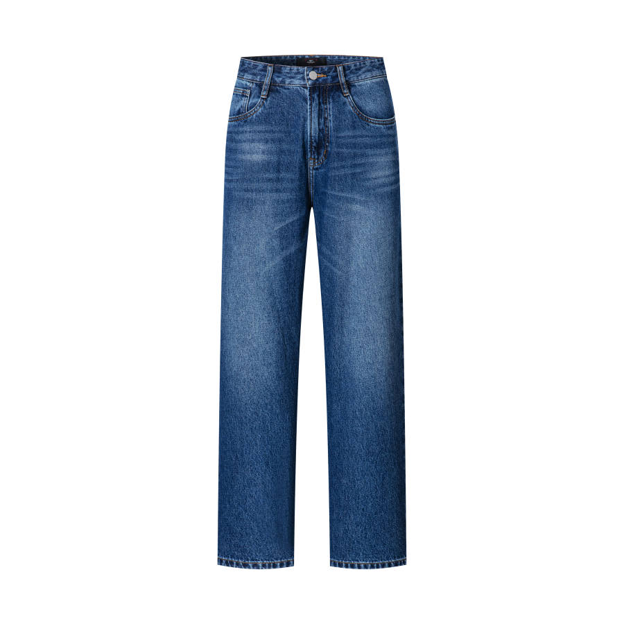 SEPTWOLVES SEPTWOLVES Jeans Men's Blue Moderate Straight Fit Pants