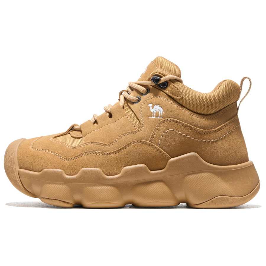 CAMEL Cushioning Slip Resistant Abrasion Resistant Height Increasing Outdoor Shoes Women's