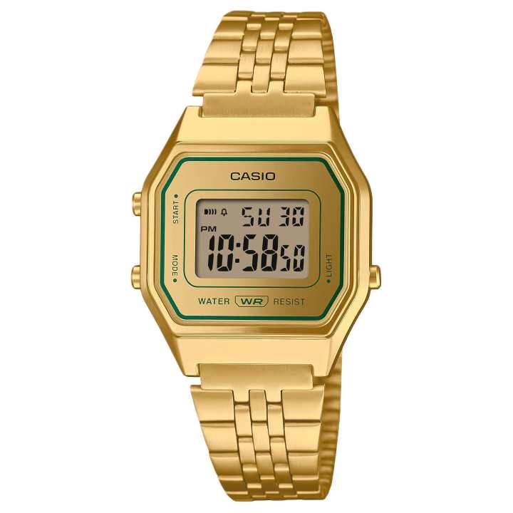 CASIO CASIO G SHOCK Water Resistant For Everyday Use Quartz Movement Stainless Steel Ion Plated Strap