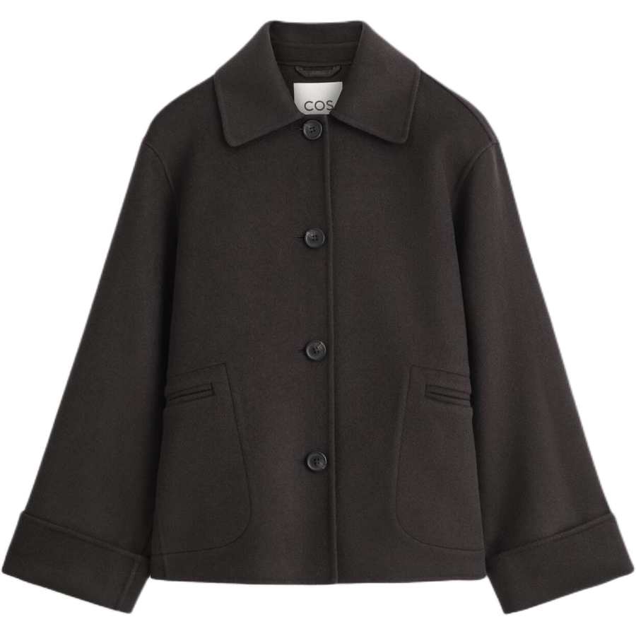 COS COS Jackets Women's Dark Brown Moderate