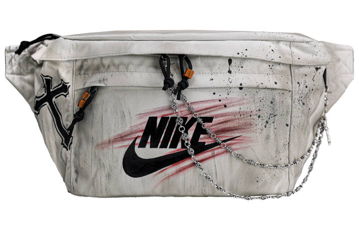 Nike Nike Fabric Fanny Pack Unisex Concrete Gray