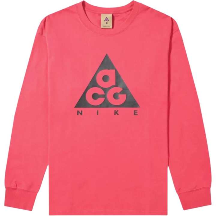 Nike Nike T Shirts Men's Pink Crew Neck