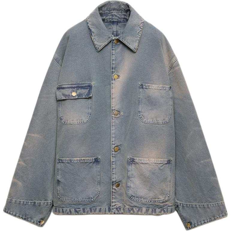PRADA PRADA Distressed effect Jacket