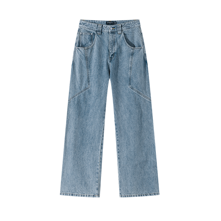 Teenie Weenie Men Jeans Unisex Moderate Straight Fit Pants