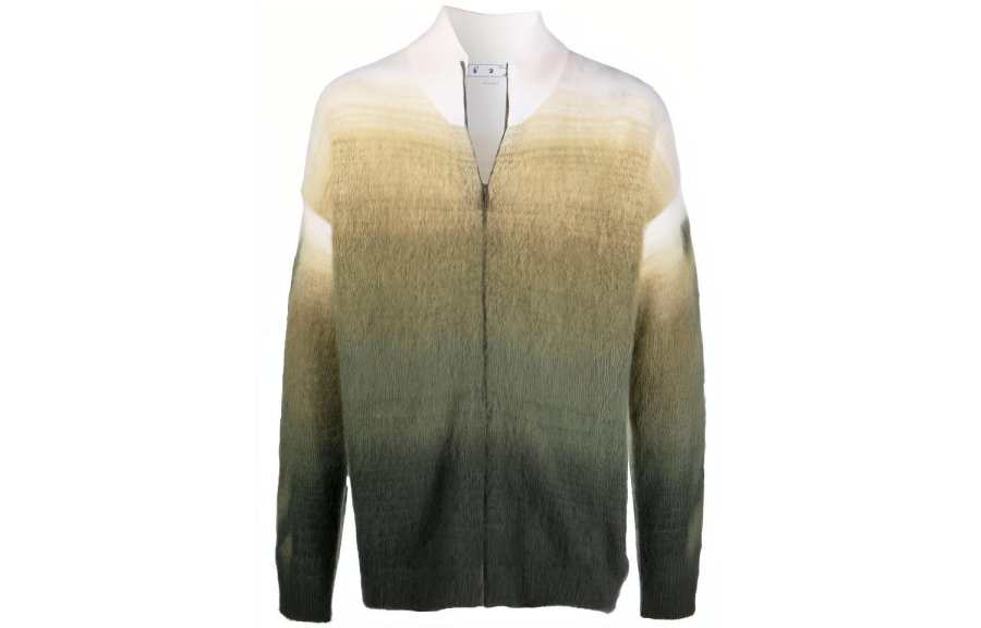OFF-WHITE OFF WHITE Diagonal Brushed Sweater