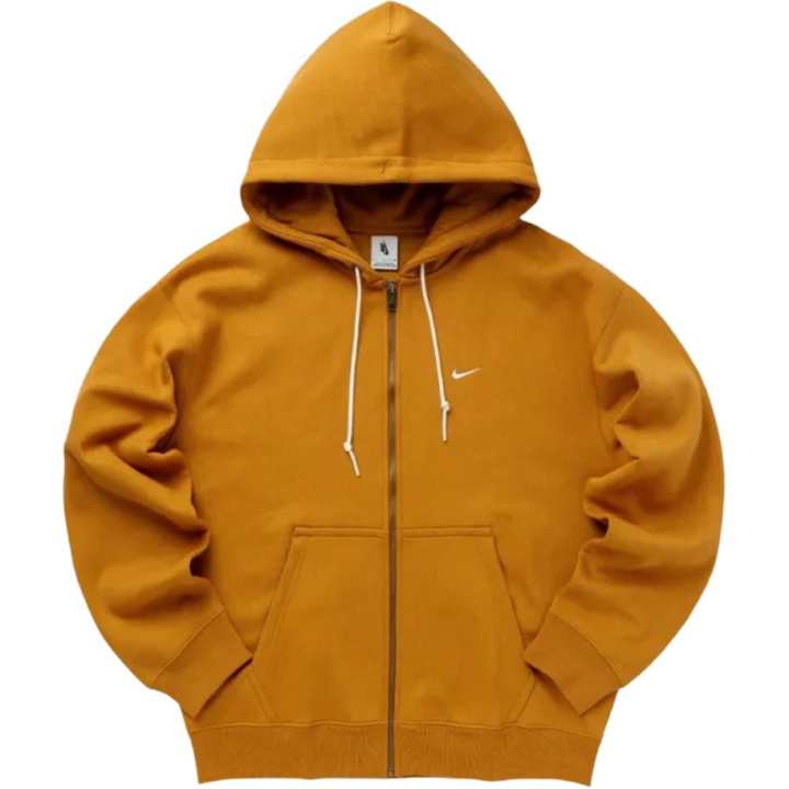 Nike Nike Sweatshirts Men's Ginger Yellow Hooded Moderate