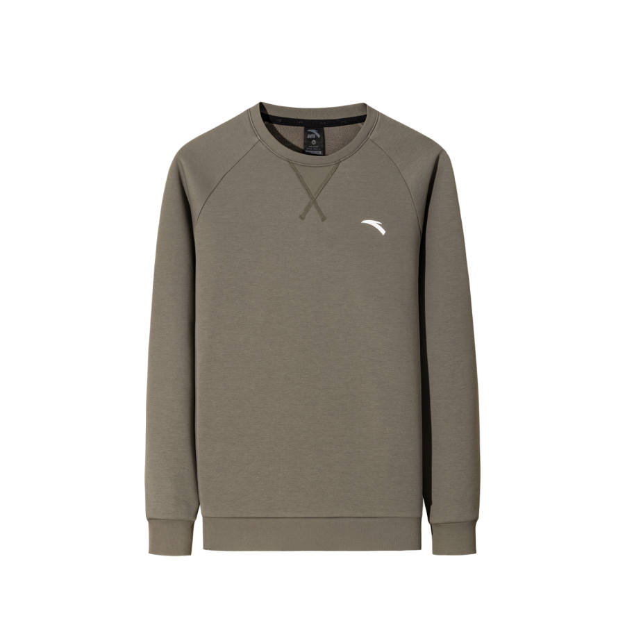 ANTA Sweatshirts Men's Smoke Gray 3 Crew Neck Moderate