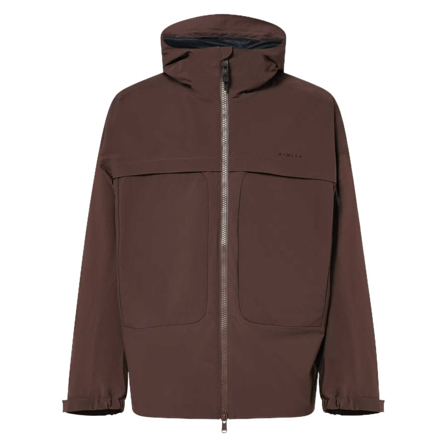 Oakley Oakley Jackets Men's Cocoa Brown Hooded Moderate Soft Shell