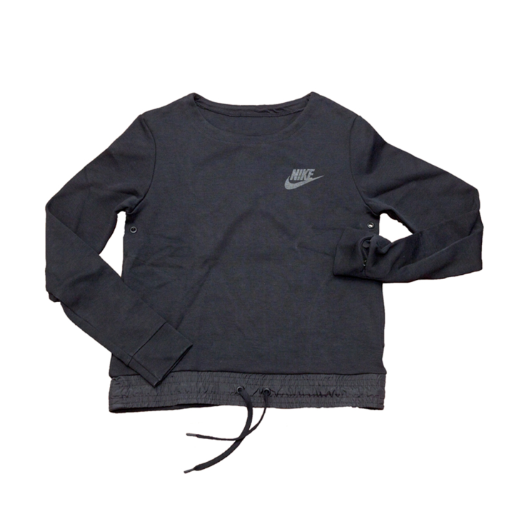 Nike Nike Sweatshirts Women's Black Crew Neck Moderate