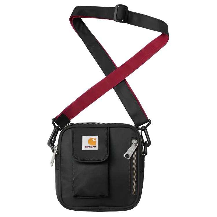 Carhartt WIP Carhartt WIP Nylon Crossbody Bag, Shoulder Bag Small Men's Black & Red