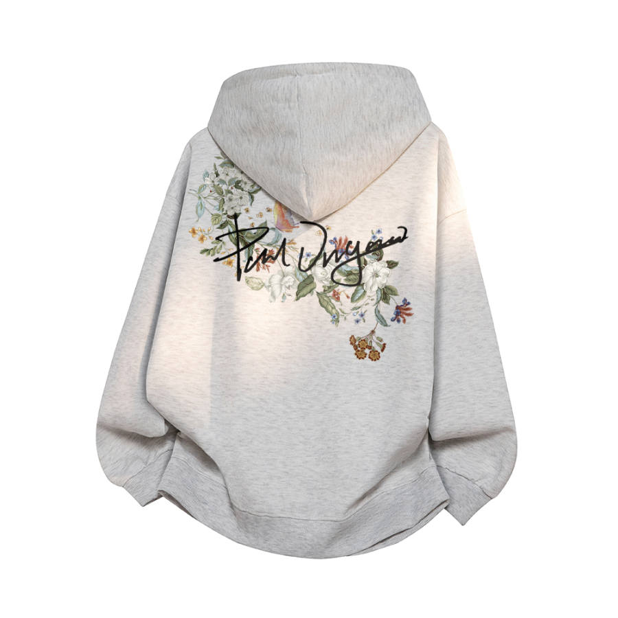 PAL ONGACO Sweatshirts Unisex Hooded Moderate Cardigan