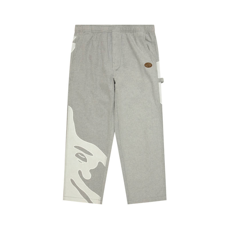 Aape Aape logo-patch trousers