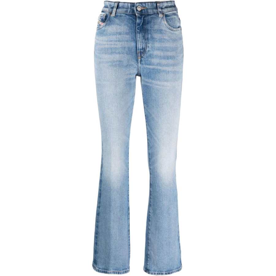 DIESEL DIESEL Logo patch Bootcut Jeans