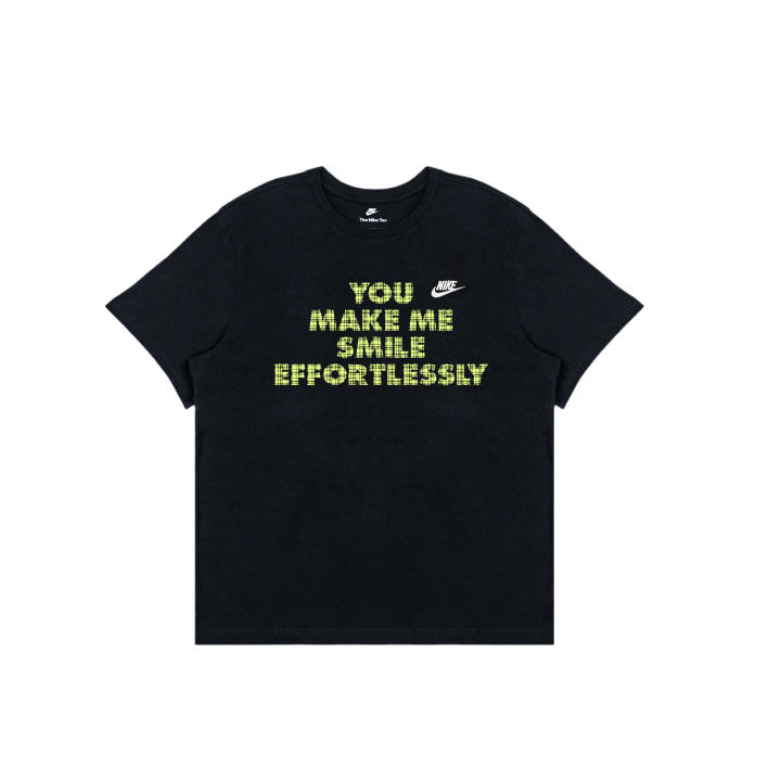 Nike Nike T Shirts Men's Black Crew Neck Moderate