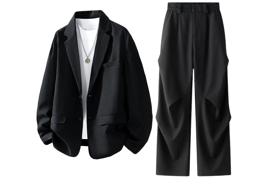 GWAF GWAF Business Suits Unisex Suit Collar Moderate