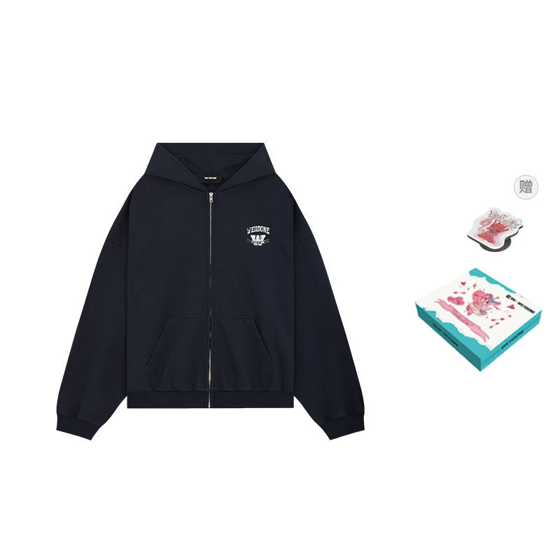 WE11DONE WE11DONE Sweatshirt Unisex Gift Box Set Included Deep Sea Blue