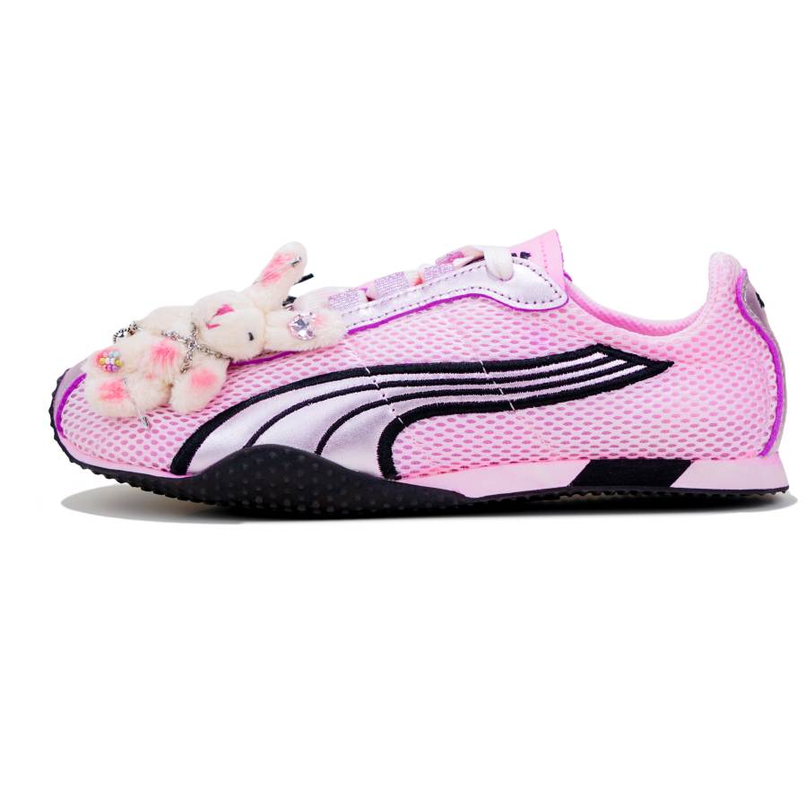 PUMA H Street Low top Casual Shoes Unisex Silver Glow Pink